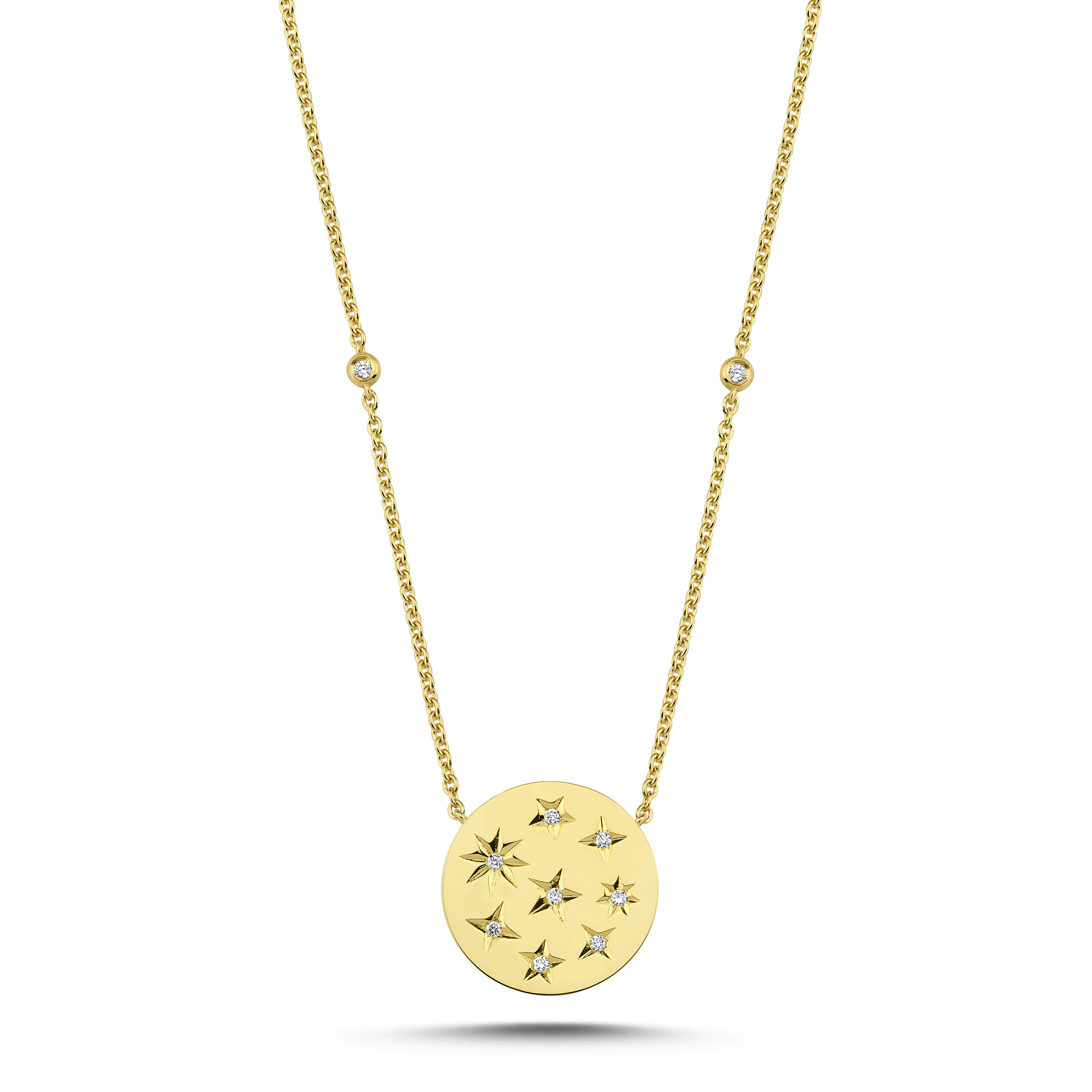 GOLDEN HOUR PENDANT NO PAVE
