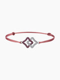 Intertwined Silk Cord Bracelet