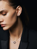 Intertwined Double Necklace