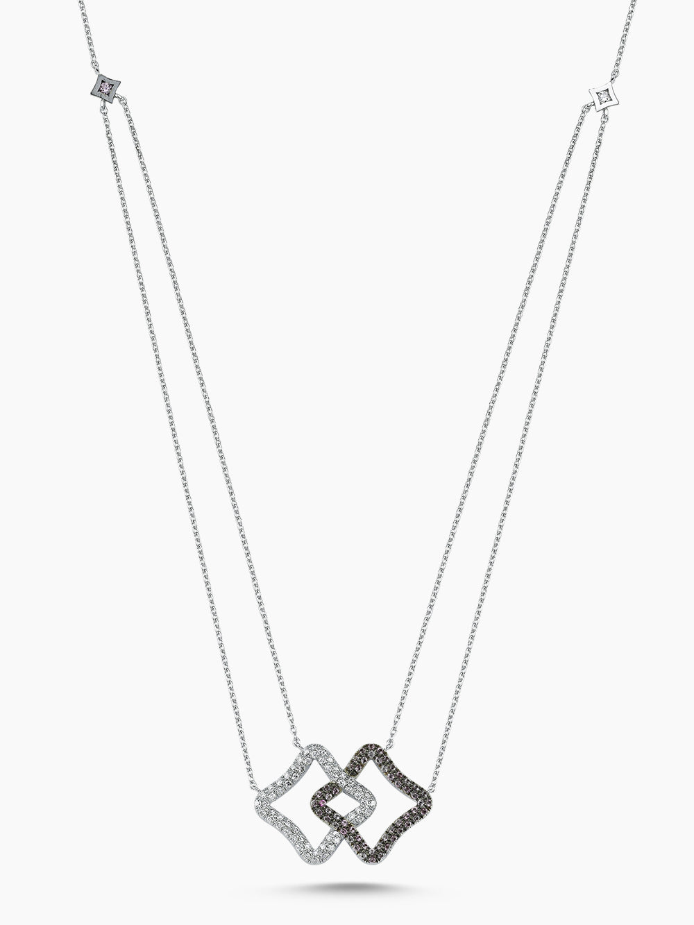 Intertwined Double Necklace