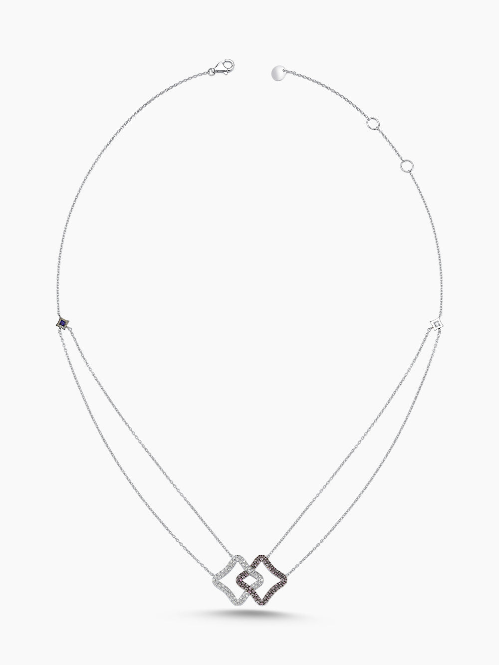 Intertwined Double Necklace