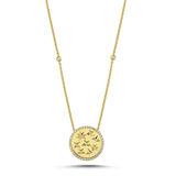 GOLDEN HOUR PENDANT WITH PAVE