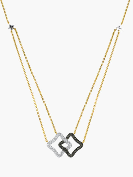 Intertwined Double Necklace
