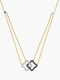 Intertwined Double Necklace